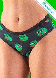 С ползучими тварями JNRB: Трусики Pepe Froggies