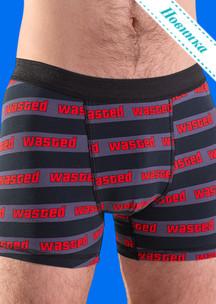 Серые JNRB: Трусы боксеры Wasted