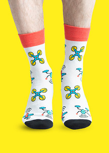 Цветные носки JNRB: Носки Жужжащий помощник