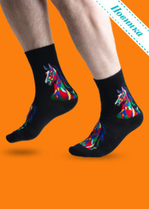 Мужские носки JNRB: Носки Графический конь