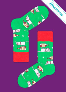 Цветные носки JNRB: Носки Праздник удался
