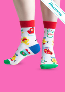 Цветные носки JNRB: Носки Нежный новый год