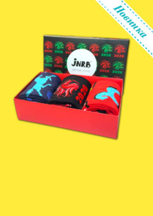 Цветные носки JNRB: Набор Супер Лошадь 2026