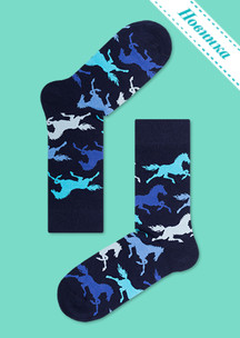 Цветные носки JNRB: Набор Супер Лошадь 2026