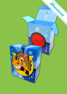 С домашними животными JNRB: Коробка для 2х пар Добрая Лошадь 2026