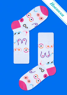 Цветные носки JNRB: Набор Пиво, сиськи и биткоин