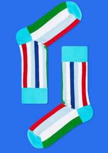 В полоску JNRB: Носки Невозможное возможно