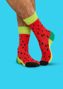 Цветные носки JNRB: Носки Арбузные