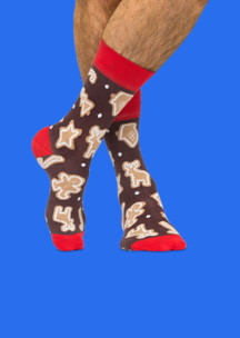 Цветные носки JNRB: Носки Пряничные люди
