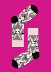 Новогодние носки JNRB: Носки Чаепитие у кролика