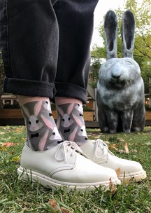 Цветные носки JNRB: Носки Чаепитие у кролика