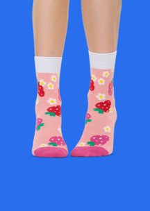 Цветные носки JNRB: Носки Лесное лукошко
